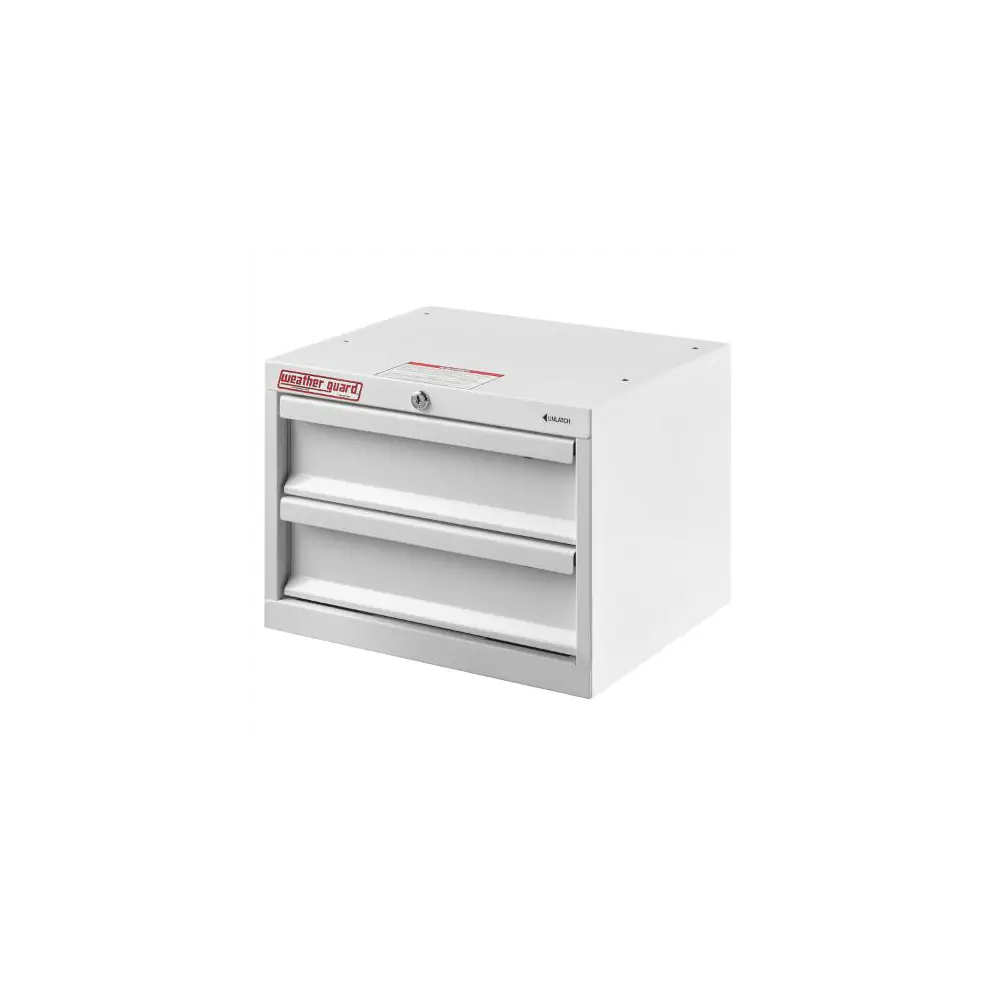 Weather Guard Van Storage - Shelf Mount 2 Drawer Cabinet - WGU9912-3-02